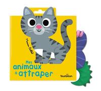 Mes animaux à attraper - Marion Billet - Tourbillon - broché - Album éveil dès la naissance