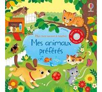 Mes animaux préférés - Mon livre sonore à toucher - Dès 1 an Sam Taplin (Auteur), Federica Iossa (Illustration), Claire Ever (Conception couverture ou illustration), Véronique Duran (Traduction)