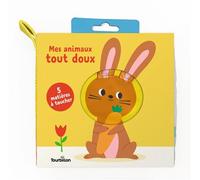 Mes animaux tout doux - Isabel Lopez Aniel-Quiroga - Tourbillon - broché - Album éveil dès la naissance