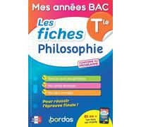 Mes années BAC - Les fiches Philosophie Tle - Sarah Bisson - Bordas - broché - Scolaire / Universitaire