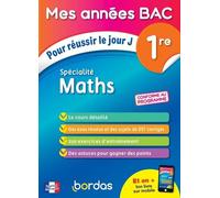 Mes années bac maths spécialité première