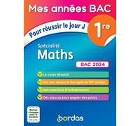 Mes années Bac - Spécialité Maths 1ère