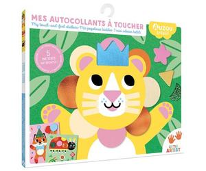 Mes autocollants à toucher Inclus 4 tableaux et 25 gommettes - Lizzy Doyle - Auzou Philippe Eds - Boîte ou accessoire - Jeux livres objets