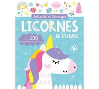 Mes autocollants pailletés - licornes - Atelier Cloro - 1 2 3 Soleil - broché - Document jeunesse