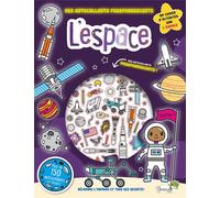 Mes autocollants phosphorescents : l'espace