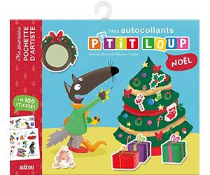 Mes autocollants p'tit loup - noël: + de 100 stickers