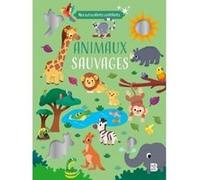 Mes autocollants scintillants - Animaux sauvages Collectif (Auteur)