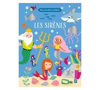 Mes autocollants scintillants - Les sirènes - Collectif - Le Ballon Eds - broché - Document jeunesse