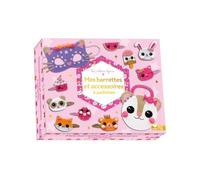 Mes barrettes et accessoires à paillettes - coffret avec accessoires - Roxane Guéguen - Deux Coqs D'or - Coffret - Jeux livres objets