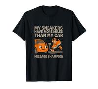 Mes Baskets Ont Plus de kilomètres Que ma Voiture T-Shirt