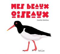 Mes beaux oiseaux - Camille Revillon - Helium - cartonné - Album éveil dès la naissance