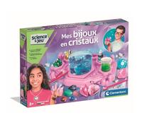 Clementoni Jeu de sciences Mon laboratoire des bijoux en cristaux