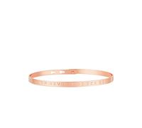 Mes-bijoux.fr Fais DE TA Vie Un Reve ET DE TES REVES Une REALITE Jonc rosé Bracelet à Message
