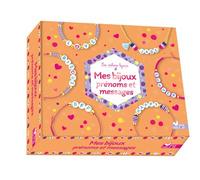 Mes bijoux prénoms et messages - coffret avec accessoires 5 bracelets/1 collier/1 chaîne - La Fabricoterie - Deux Coqs D'or - Coffret - Jeux livres objets