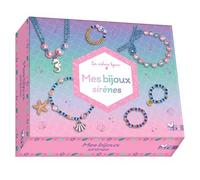 Mes bijoux sirènes - coffret avec accessoires - perles + breloques - Laetitia Lazerges - Deux Coqs D'or - Jeux livres objets