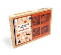 Coffret - Mes biscuits craquants - Halloween: 4 emporte-pièces et 15 recettes faciles à réaliser en famille !