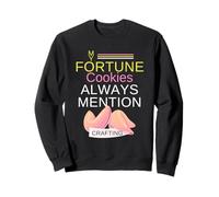 Mes Biscuits de Fortune mentionnent Toujours l'artisanat rétro Sweatshirt