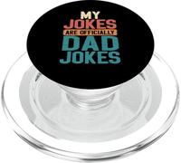 Mes blagues sont Officiellement des blagues pour Papa : First Pères Day Funny 80 PopSockets PopGrip pour MagSafe