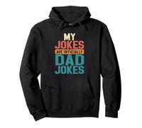 Mes blagues sont Officiellement des blagues pour Papa : First Pères Day Funny 80 Sweat à Capuche