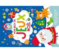 Mes blocs de jeux - noël - Collectif - 1 2 3 Soleil - broché - Livre-jeu