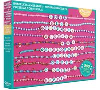 Auzou - Coffret Mon coffret d'artiste : Mes bracelets à messages - Illustration Shiilia
