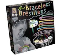 BSM Creative - Mes Bracelet Brésilien - Jouet créatif pour enfant idéale dès 8 ans - Créer tes propres bracelets d'amitiés brésiliens - Coffret de fabrication de bracelet Brésilien - CT5488