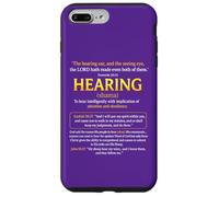 Mes brebis entendent ma Voix (Jean 10:27) et obéissent Coque pour iPhone 7 Plus/8 Plus