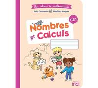 Mes cahiers de mathématiques : Nombres et Calcul CE1 - Geoffrey Hugues - Mdi Eds - broché - Scolaire / Universitaire