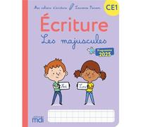Mes cahiers d'ecriture - CE1 - Les majuscules cursives Edition 2026 - Laurence Pierson - Mdi Eds - broché - Scolaire / Universitaire
