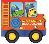 Mes camions en autocollants - Collectif - P'tit Loup - broché - Document jeunesse dès 3 ans
