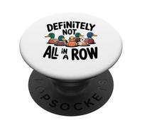 Mes Canards ne sont Pas dans Une rangée PopSockets PopGrip Adhésif