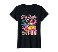 Mes Canards ne sont Peut-être Pas alignés, au Moins Ils s'amusent T-Shirt Graphique avec Valeur
