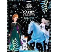 Mes Cartes À Gratter Géantes La Reine Des Neiges - Les Ateliers - Contient 7 Maxi Tableau À Gratter Et 1 Stylet