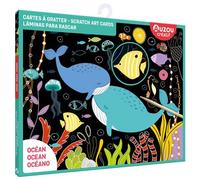 Mel Armstrong – Ma pochette d'artiste : Cartes à gratter Océan – 10 cartes et 1 stylet – Broché
