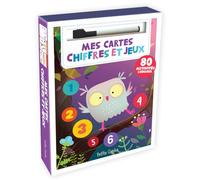 Mes cartes Chiffres et jeux: 80 activités ludiques