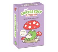 Mes cartes cosy à colorier - Une vie de grenouille: Cute & Cosy