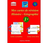 Mes cartes de révision Histoire - Géographie 3e