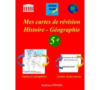 Mes cartes de révision Histoire - Géographie 5e