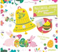 Mes cartes en strass - Joyeuses Pâques nouvelle édition: Plus de 400 strass à coller !