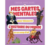 Mes cartes mentales pour découvrir l'Histoire du monde en un coup d'oeil - Elisabeth de Lambilly - Bayard Jeunesse - cartonné - Document jeunesse