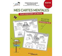 Mes cartes mentales pour enseigner les maths - Cycle 2 : CP, CE1, CE2 80 cartes mentales reproductibles - Stéphanie Eleaume Lachaud - Eyrolles - Boîte ou accessoire - Jeux livres objets