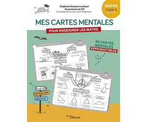 Mes cartes mentales pour enseigner les maths - Cycle 3 : CM1, CM2 80 cartes mentales reproductibles - Filf - Eyrolles - Boîte ou accessoire - Jeux livres objets