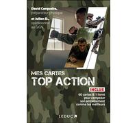Mes cartes Top Action - David Cerqueira - Leduc S. - Boîte ou accessoire - Jeux livres objets