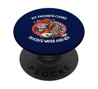 Mes Cas préférés impliquent Un Avocat drôle d'eau et de Koi PopSockets PopGrip Adhésif