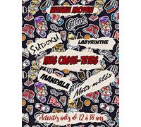 MES CASSE-TETES / Activités ados de 12 à 18 ans / Niveau Moyen: Sudoku / Labyrinthe / Mots mêlés / Mandala + Solutions format A4