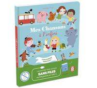 Nathalie Choux – Mes chansons à l'infini – Livre sonore rechargeable USB‑C, cartonné, bébé dès 1 an