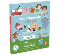 Nathalie Choux – Mes chansons à l'infini – Livre sonore rechargeable USB‑C, cartonné, bébé dès 1 an