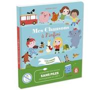 Nathalie Choux – Mes chansons à l'infini – Livre sonore rechargeable USB‑C, cartonné, bébé dès 1 an