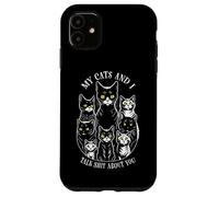Mes Chats et Moi parlons de toi ! Amoureux et propriétaire de Chats Coque pour iPhone 11