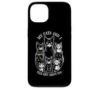 Mes Chats et Moi parlons de toi ! Amoureux et propriétaire de Chats Coque pour iPhone 13